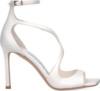 Jimmy Choo London Azia 95 Sandals White