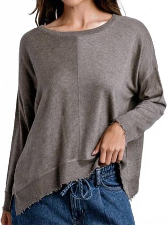 Kerisma Lawson Long Sleeve Top In Heather Brown