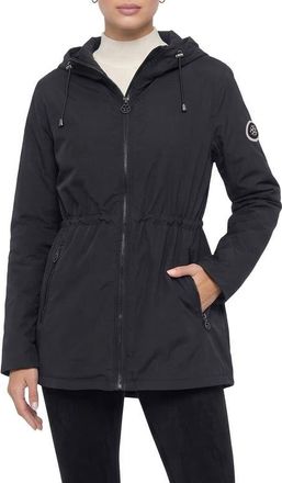 Gorski Lightweight Jacket With Zip Jackets & Hood in Black at Nordstrom, Size X-Large