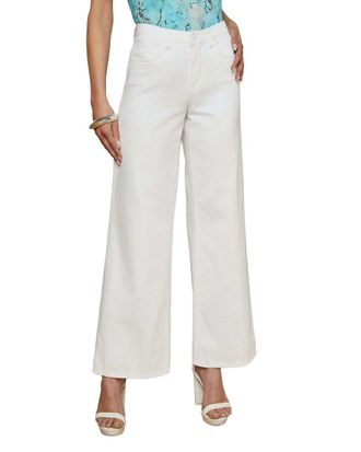 L'agence Alicent Blanc Wide Leg Jean