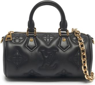 Louis Vuitton Borsa tote Bubblegram Papillon BB in pelle - Nero