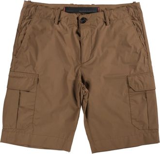 Roberto Ricci Design Extralichte Cargo Short in Polyester - Heren - Korte Broeken - Bruin - 2XL - Polyester - Korte Broeken
