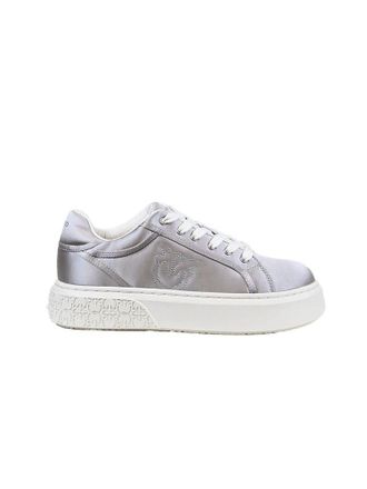 Pinko Womens Sneakers Silver Footwear - Sports