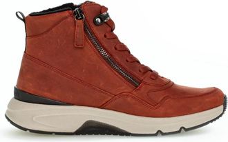 Gabor Rollingsoft Dames Wandelsneaker - Dames - Sneakers - Rood - 37 EU - Schoenen