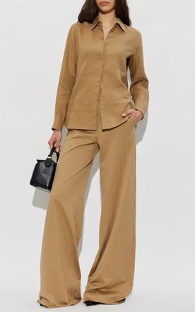 Max Mara Oliato Trousers, Womens, Beige