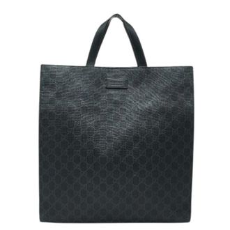 Gucci Pre-owned Vintage Tote Bag - Heren - Vintage Shopper - Zwart - ONE Size - Vintage