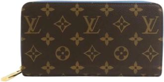Louis Vuitton Pre-owned Lange portemonnee (bi-fold) - unisex - Vintage Accessoires - Bruin - ONE Size - Vintage