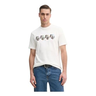 Paul Smith Hombre, Camisetas, Blanco, Talla: L
