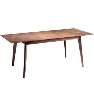 Angel Cerd&aacute; Mesa comedor extensible rectangular nogal