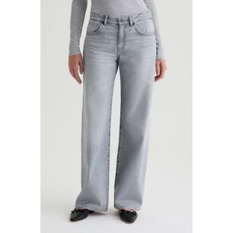AG - Adriano Goldschmied Adria Low Rise Baggy Wide Leg Jeans in Al Fresco at Nordstrom, Size 26
