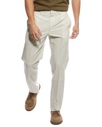 Theory Mayer Soft Tailoring Wool-Blend Pant