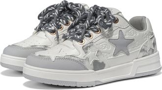 Generic Star Shoes Cute Shoes Y2k Sneakers Chunky Casual Walking Shoes Unisex Couples Girls Anti-Slip Comfort Travel Outdoor Sport School Size 4-8.5 White