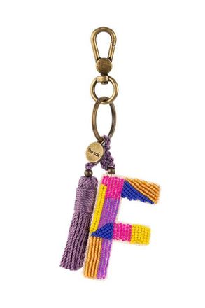 The Sak Yarnicharmz Hand Crochet Dangle - Letters in F at Nordstrom
