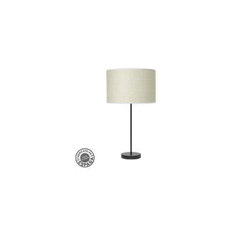Fabrilamp Sobremesa Alto Moda 1xe27 Negro/ca&ntilde;izo Blanco 63x30x30 Cm