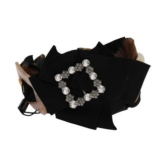 Dolce & Gabbana Headbands, female, Black, Size: ONE SIZE Diadem Parrucchiera Headband
