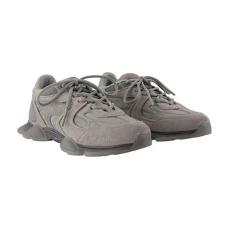 Axel Arigato Mens Eris Sneaker Gray Calfskin