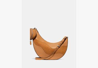 Kate Spade New York Duo Wavy Suede Large Crossbody Bag