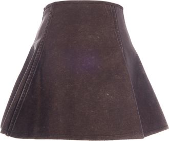 Diesel Womens Mini Skirt Erina Chocolate