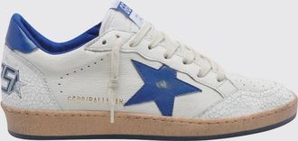 Golden Goose Sneakers Ball Star in pelle con effetto usurato e logo