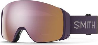 Smith 4D MAG 155mm Special Fit Snow Goggles in Cosmos /Rose Gold Mirror at Nordstrom, Size Medium