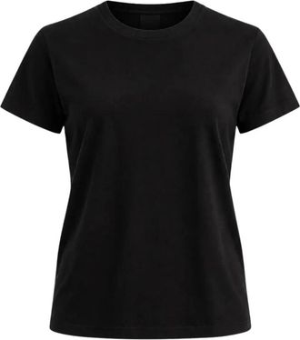 A Gold E Long Line Adine Tee - Dames - Tops - Zwart - Maat: S Katoen