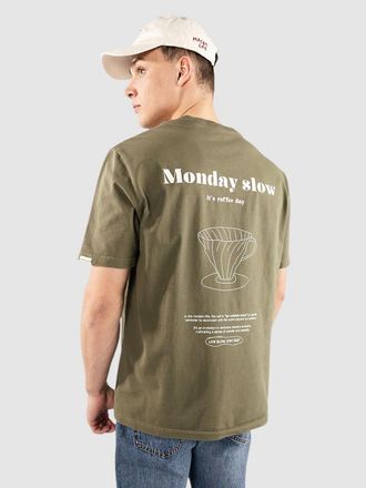 Anerkjendt Akkikki Monday Slow Camiseta verde