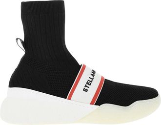 Stella McCartney Black Logo Sneakers