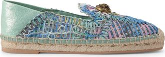 Kurt Geiger Chelsea Woven Espadrille in Open Blue at Nordstrom, Size 7.5Us