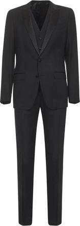 Dolce & Gabbana Martini Tuxedo - Heren - Business pakken - Zwart - S - Wol - Kostuums