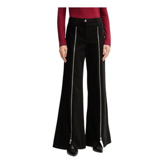 Patrizia Pepe Dames, Jeans, Zwart, Maat: W27 Katoen