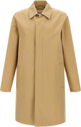 Burberry Jassen, Heren, Beige, L, Katoen, Car Coat York