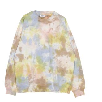 Obey Tie-Dye Crewneck Sweatshirt Lichtgewicht Fleece - Heren - Sweatshirts - Veelkleurig - XL - Katoen - Hoodies & sweatvesten