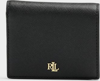 Lauren Ralph Lauren Womens Textured leather bi-fold miniwallet