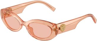 Dolce & Gabbana DG4537 322684 Womens Sunglasses Clear Size 53