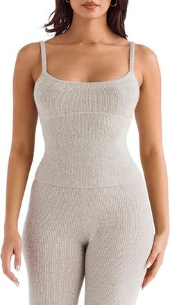 House of CB Rumi Knit Tank in Opal at Nordstrom, Size X-Small