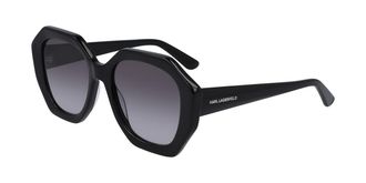 Karl Lagerfeld KL6012S 001 Womens Sunglasses Black Size 52