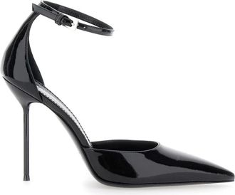 PARIS TEXAS Lidia Ankle Strap Pump - Dames - Pumps - Zwart - 37 1/2 EU - Leer - Schoenen