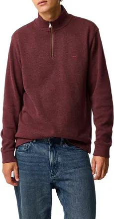 Rodd & Gunn Alton Ave Regular Fit Pullover Sweatshirt in Rust at Nordstrom, Size Xxx-Large