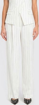 Twin-Set Pantaloni straight Twinset Actitude in misto viscosa a righe