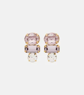 Jennifer Behr Pendientes Patricia con cristales