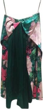 Balenciaga printed silk dress Size S