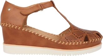Pikolinos Bruine dames sleehak sandalen voor de zomer - Dames - Sleehakken - Bruin - 41 EU - Schoenen