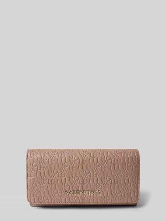 Valentino Handbags Portemonnaie in Leder-Optik Modell Falak in Taupe, Größe 1