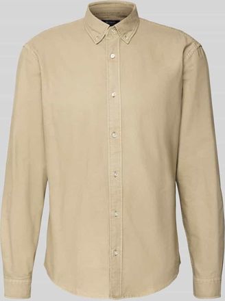 Mc Neal Freizeithemd mit Knopfleiste in Mud, Größe XXXL