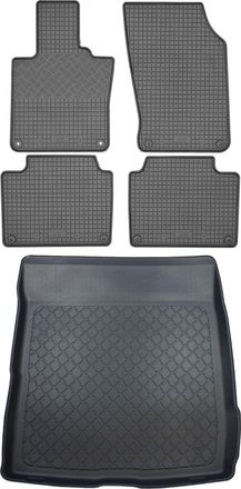 OEM Juego De Alfombrillas De Goma Para Coche Y Maletero Para Volvo S90 Limousine/sed&aacute;n (4 Puertas) A Partir De Octubre De 2016
