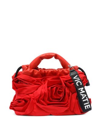 Vic Mati&eacute; Borsa a spalla Roses - Rosso