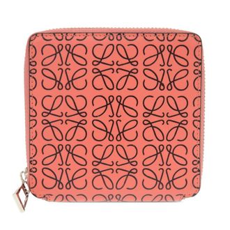 Loewe Pre-owned LOEWE Leather Anagram Square Zip Wallet Ladies UZJ3L6EDZSXJOPH9