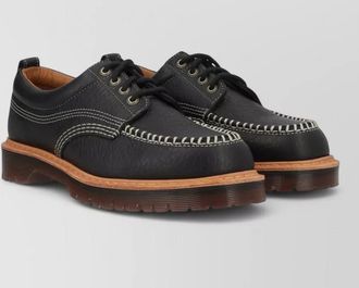 Dr. Martens leather moc toe brogues
