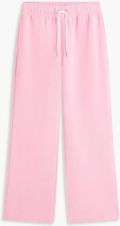 Tommy Hilfiger Womens Brushed-Back Wide Leg Sweatpant - Rose Petal - XL