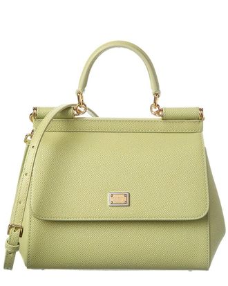 Dolce & Gabbana Sicily Small Leather Clutch